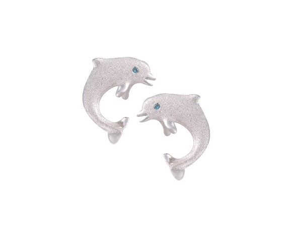 The Blue Dolphin Kids Stud Earrings | BlueStone.com